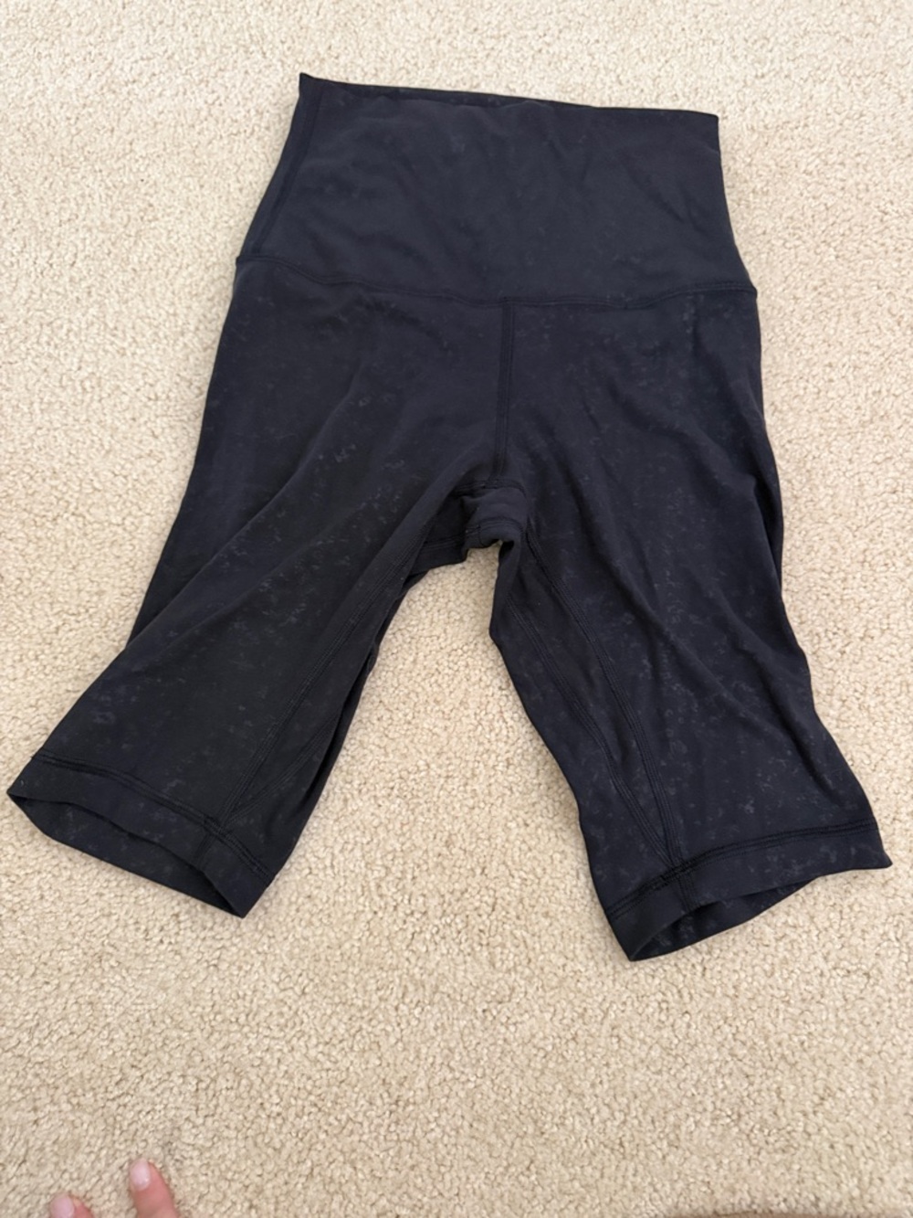 lululemon athletica Black High-Waist Athletic Shorts